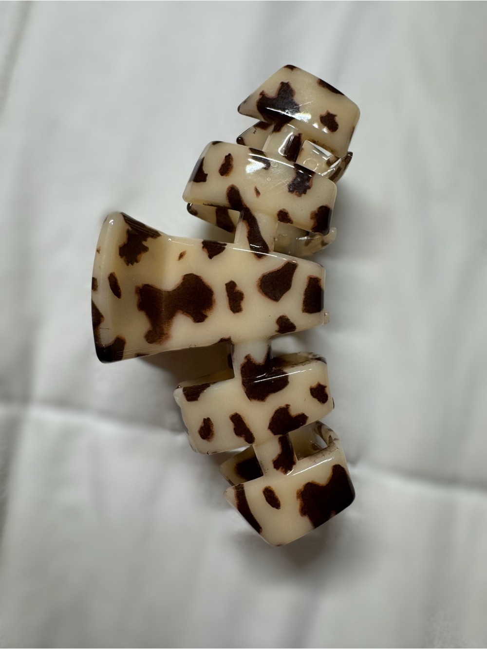 Teleties Medium Claw Clip- Blonde Tortoise Shell - Picture 2 of 2